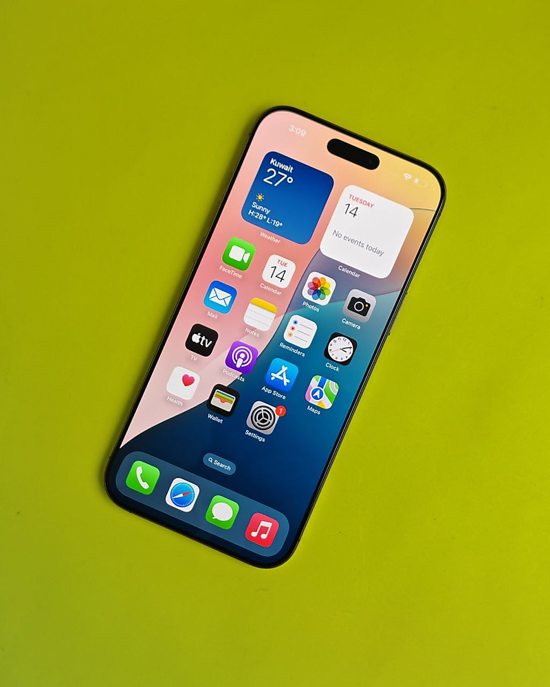 ايفون 16 برو ماكس – 1 تيرا – تيتانيوم صحراوي بطارية 92% مستعمل كالجديد