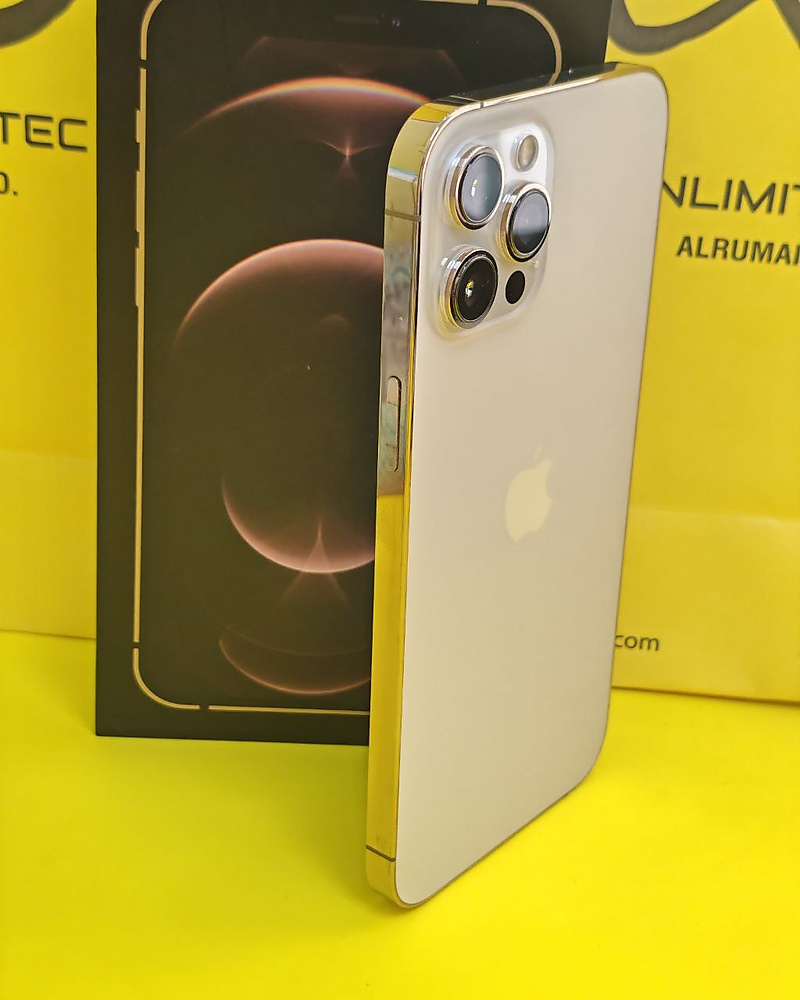 iPhone 12 Pro Max 512GB Gold – Battery 83% Used Like New 