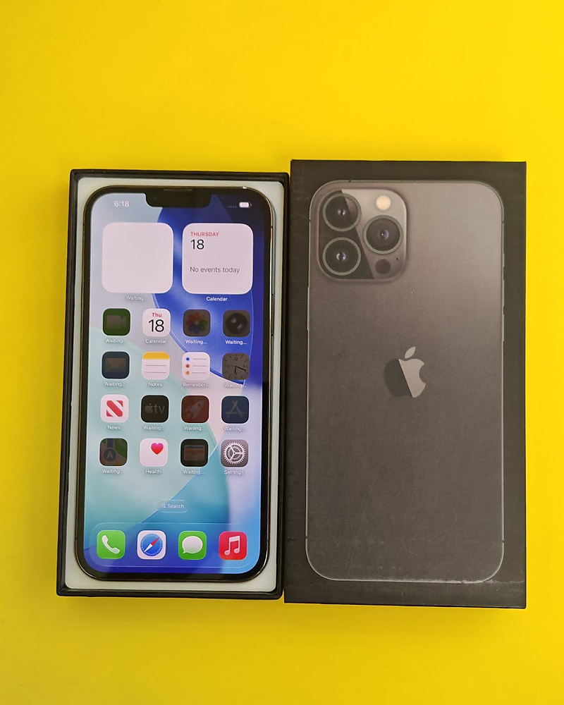 iPhone 13 Pro Max 512GB Gray – Battery 77% Used Like New