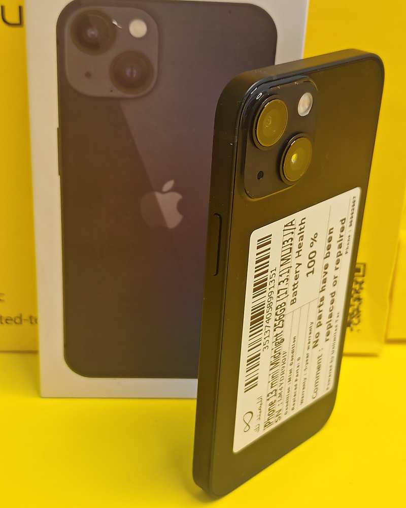 iPhone 13 mini 256GB Midnight – Battery 100% Used Like New