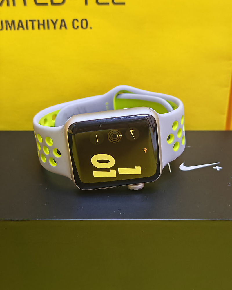 Apple Watch Nike+ Series 2 42mm Silver Aluminum – With Box Used Clean