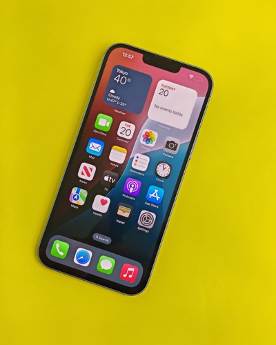 ايفون 14 256 جيجابايت ازرق– مستعمل كالجديد بطارية 78%