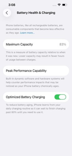 ايفون 13 – 512 جيجا – أسود بطارية 83% مستعمل نظيف