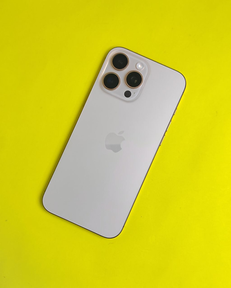 ايفون 16 برو ماكس – 1 تيرا – تيتانيوم صحراوي بطارية 92% مستعمل كالجديد