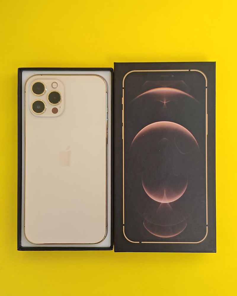 iPhone 12 Pro Max 512GB Gold – Battery 83% Used Like New 