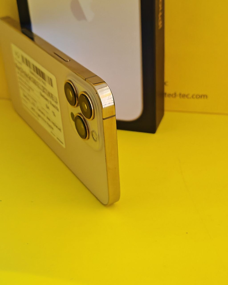 iPhone 13 Pro Max 256GB Gold – Battery 84% Used Clean