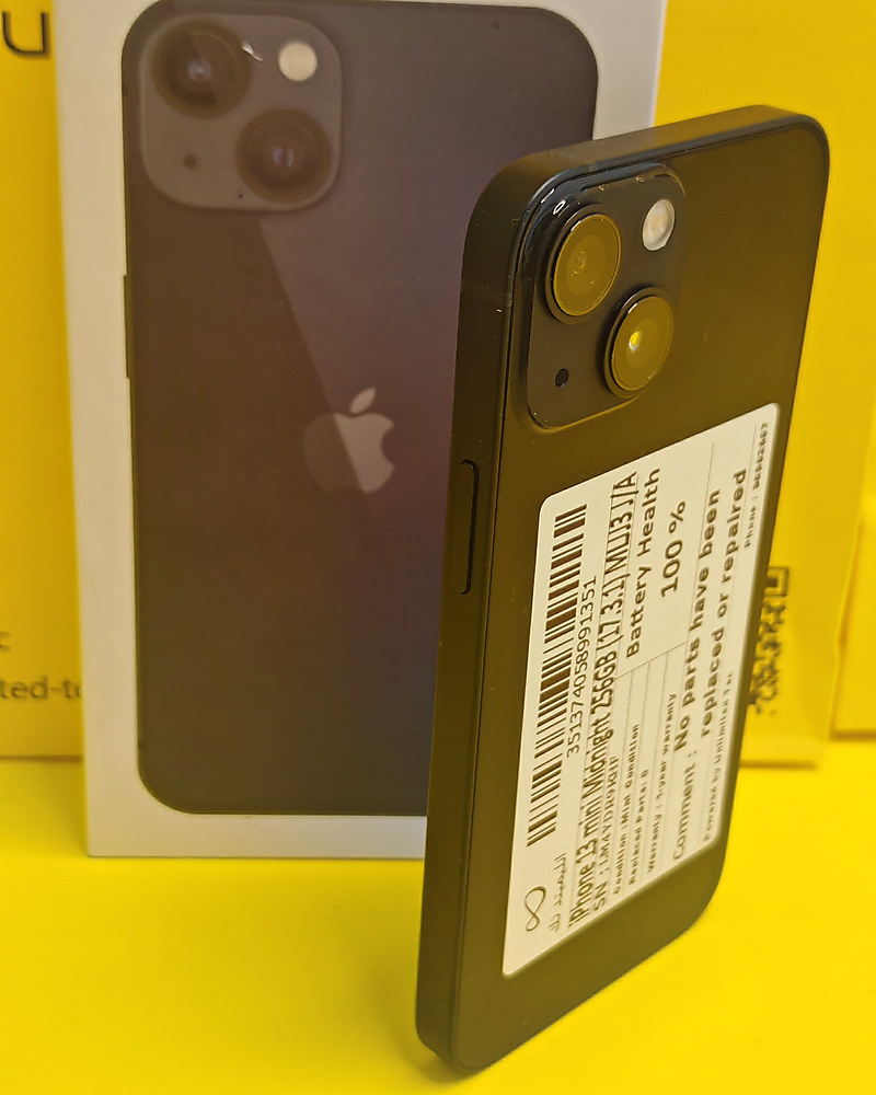 iPhone 13 mini 256GB Midnight – Battery 100% Used Like New