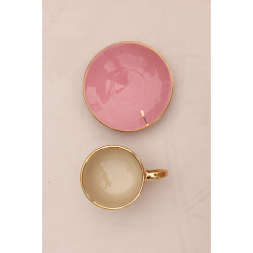 EVIL EYE CUP AND SAUCER SET 8X6CM