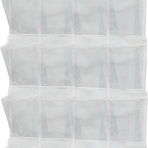 Basics Door Organizer with 24 Pockets Gray -J-