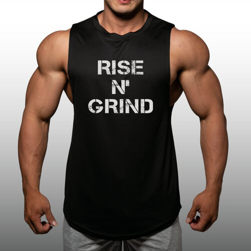 قميص Rise N' Grind Muscle بدون أكمام