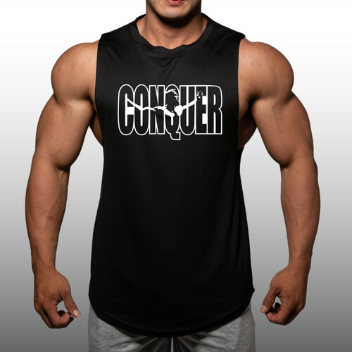 قميص CONQUER Muscle بدون أكمام