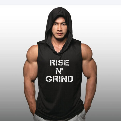 هودي Rise N'Grind Muscles بدون أكمام
