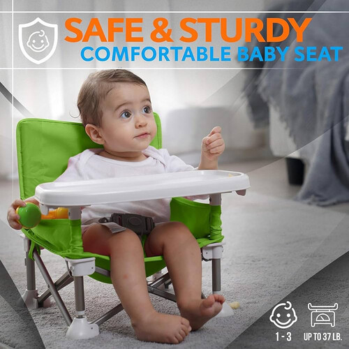 baby chair green