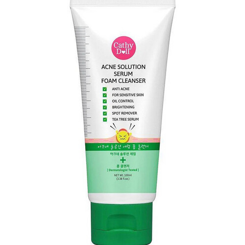 cathy doll solution serum foam cleanser -P-
