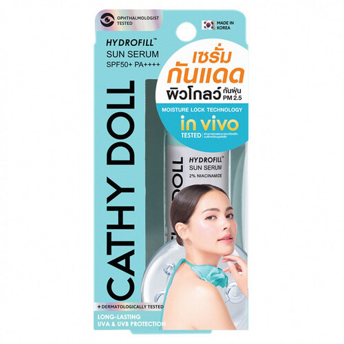 Cathy Doll Hydrofill Sun Serum SPF50+ PA++++ 2 Niacinamide 30 Ml. -P-