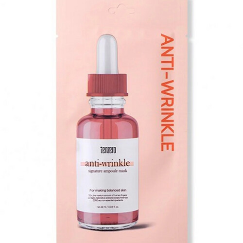 Tenzero Signature Anti-Wrinkle Ampoule Mask