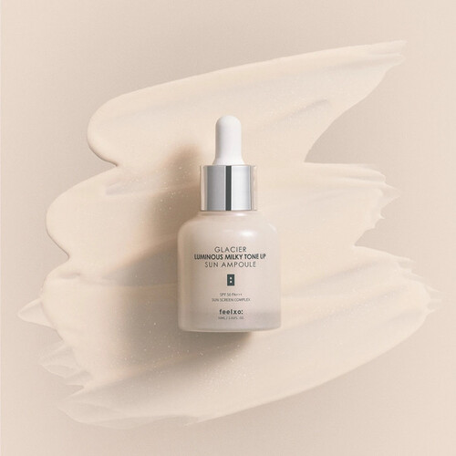 GLACIER LUMINOUS MILKY TONE UP SUN AMPOULE -C-