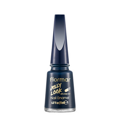 Flormar Jelly Look Nail Enamel Nail Polish, JL18 Ocean Blue