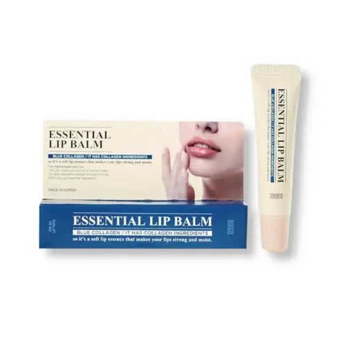 Essential Blue Collagen Lip Balm from Tenzero -i-