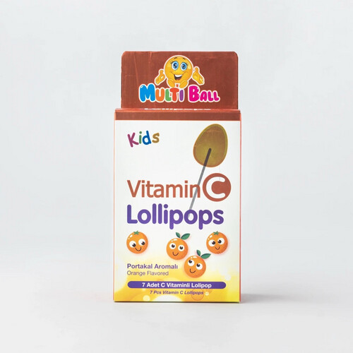Multi-ball Vitamin C Lozenges for Kids, 7 pieces