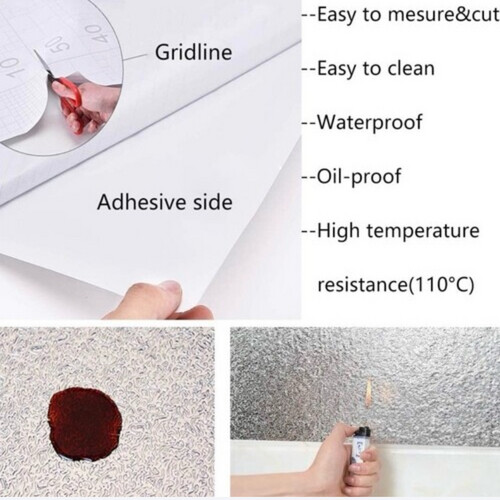 Waterproof and oil-resistant aluminum foil
