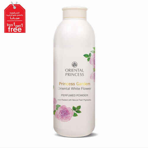 Princess Garden Oriental White Flower Perfumed Powder