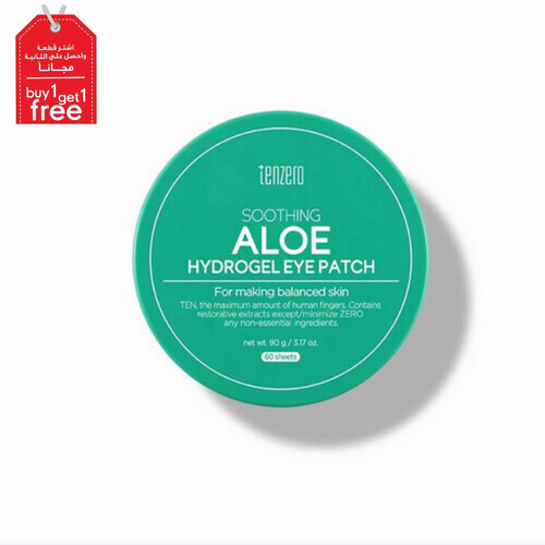 TENZERO SOOTHING ALOE HYDROGEL EYE PATCH -A-