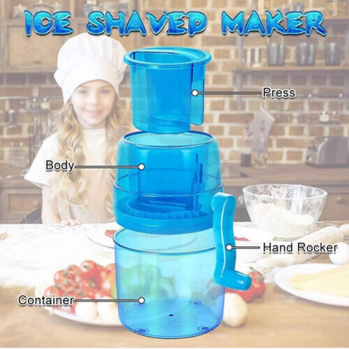 Manual ice crusher