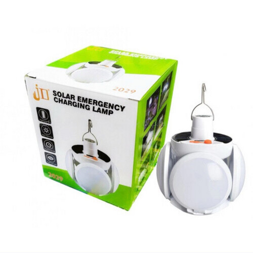 Rechargeable lamp for trips and camping