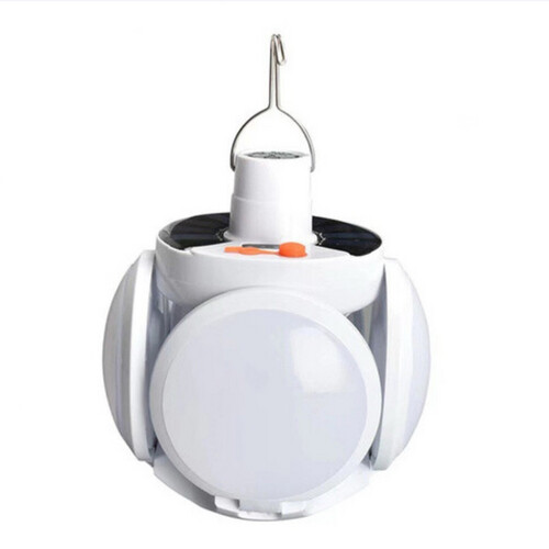 Rechargeable lamp for trips and camping