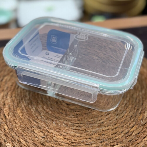 600ml glass food storage container