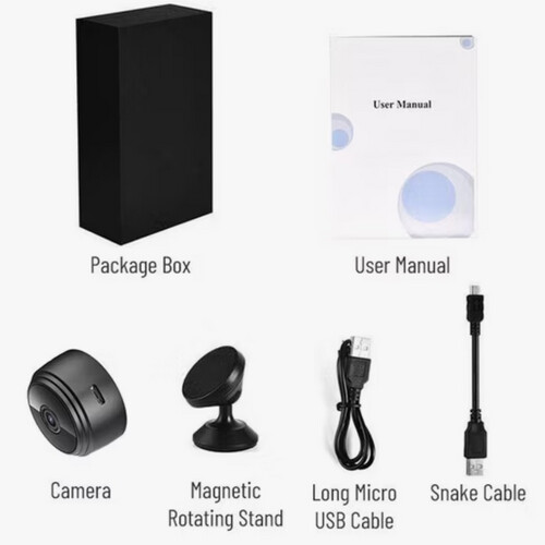 High-resolution smart surveillance camera (IoT Camera)