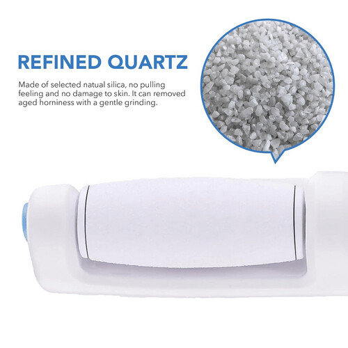 Foot crack removal device