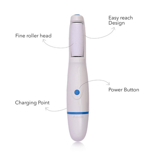 Foot crack removal device