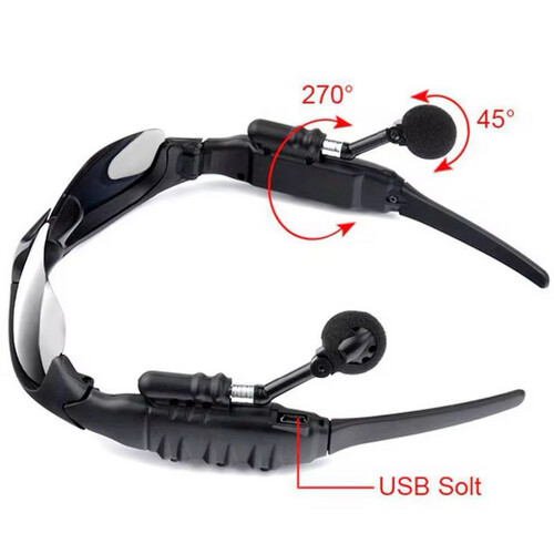 Sunglasses with built-in Bluetooth headphones