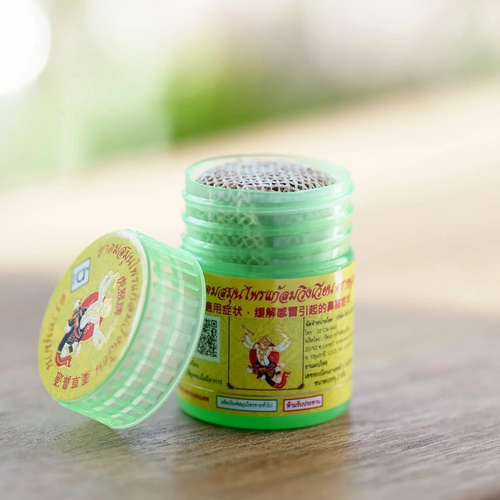 Traditional Thai herbal inhaler, Hong Thai brand
