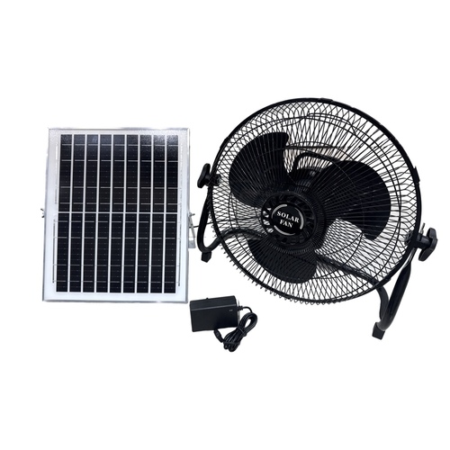 solar-powered fan