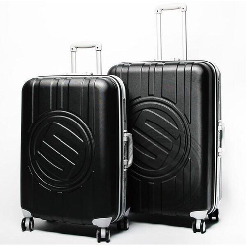 Two travel bags, one large and one medium size