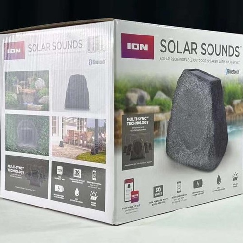 ION SOLAR SOUND BT ROCK SPEAKER