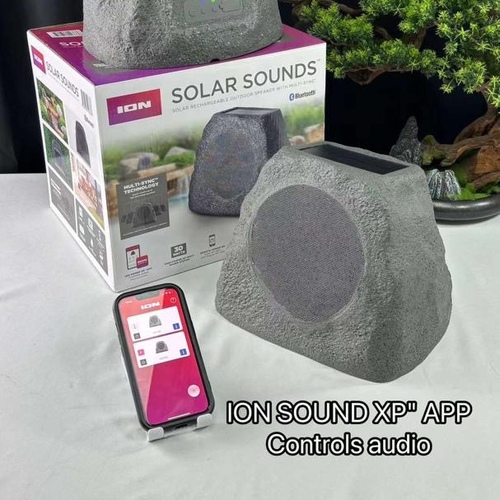 ION SOLAR SOUND BT ROCK SPEAKER