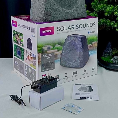 ION SOLAR SOUND BT ROCK SPEAKER