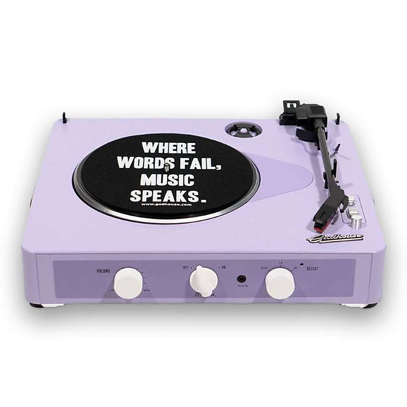 Gadhouse Model Brad Retro Edition Mk Ii, Record Player with Built-In Speakers