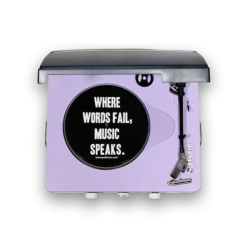 Gadhouse Model Brad Retro Edition Mk Ii, Record Player with Built-In Speakers