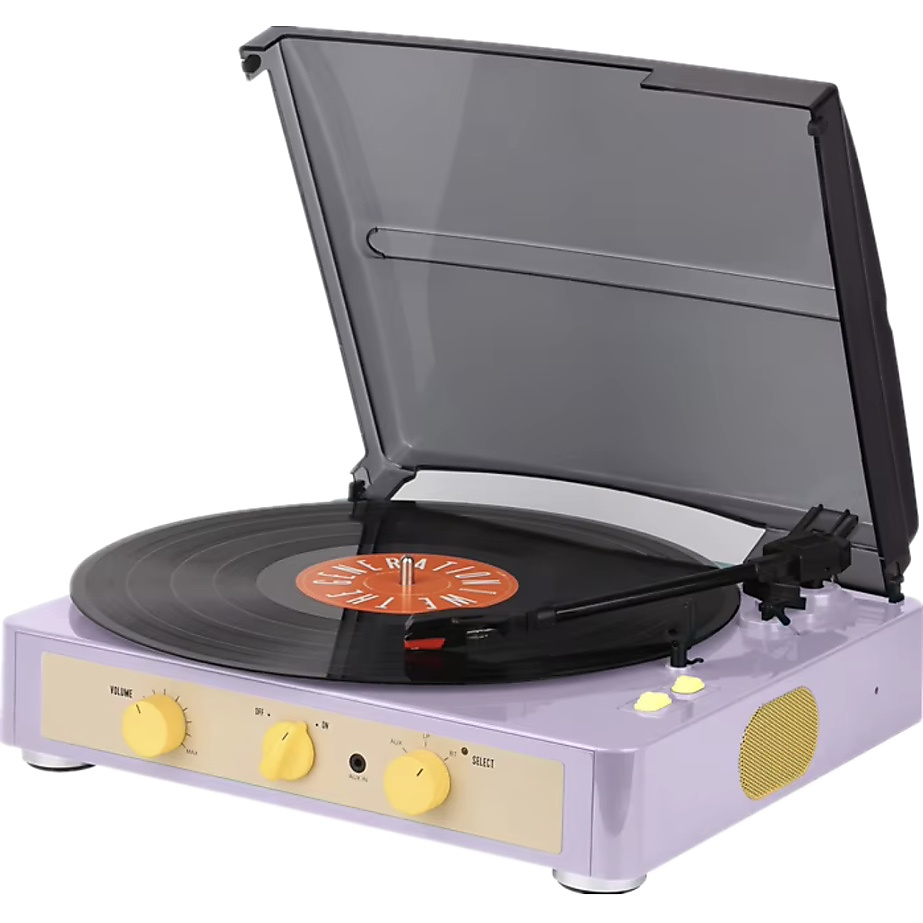 Gadhouse Model Brad Retro Edition Mk Ii, Record Player with Built-In Speakers