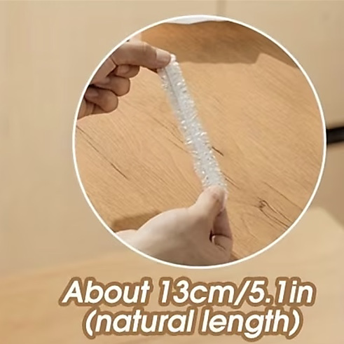 Flexible and transparent stretchable food covers, 20 pieces, for keeping food fresh.