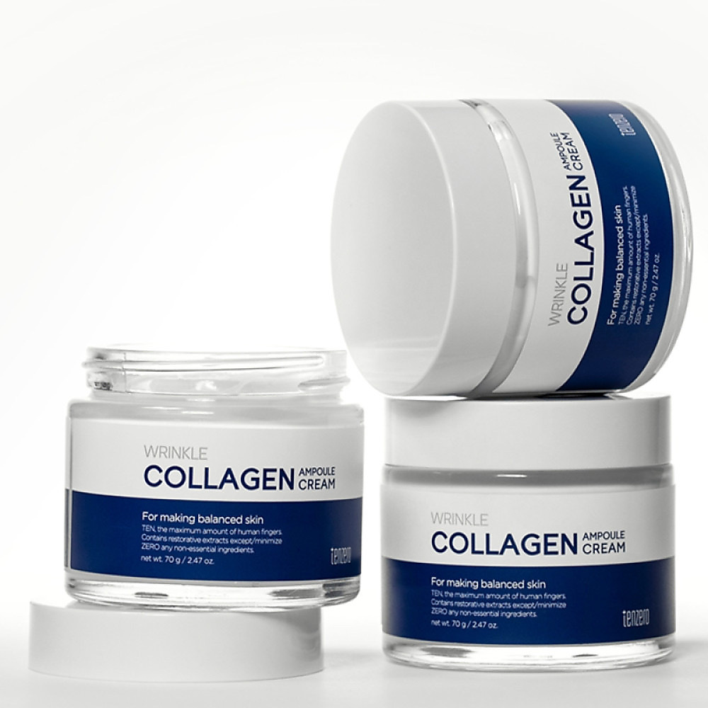 TENZERO Wrinkle Collagen Ampoule Cream -A-