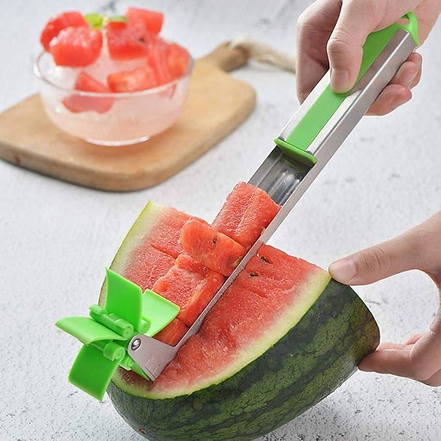 Watermelon Cutter Windmill Shape Plastic Slicer for Cutting Watermelon