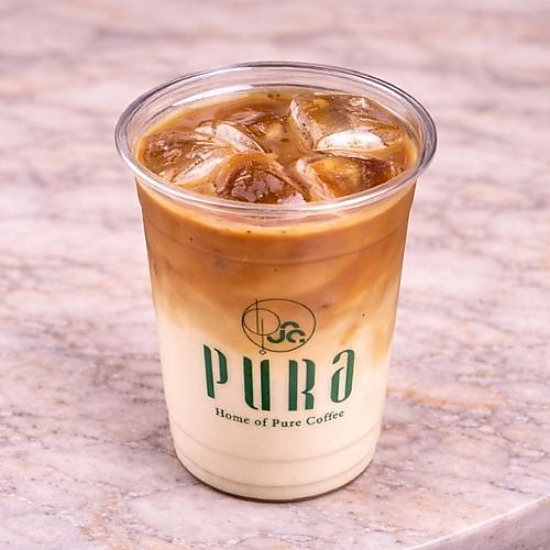 Iced Salted Caramel Latte