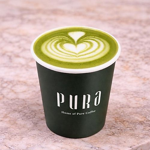 Hot Matcha Spanish Latte