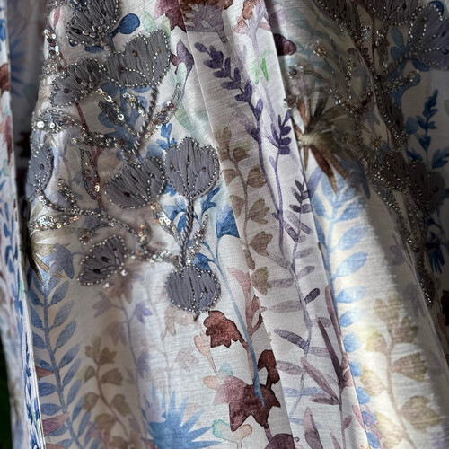 دراعة زهوة زرقاء